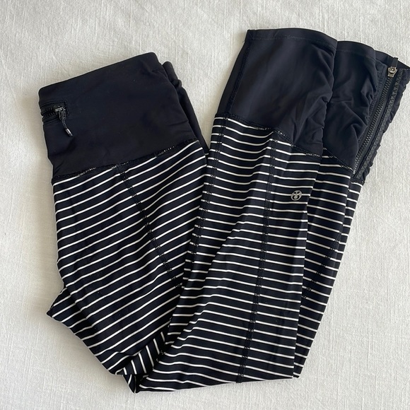 Lululemon Leggings - Striped Size 4 - Picture 1 of 5